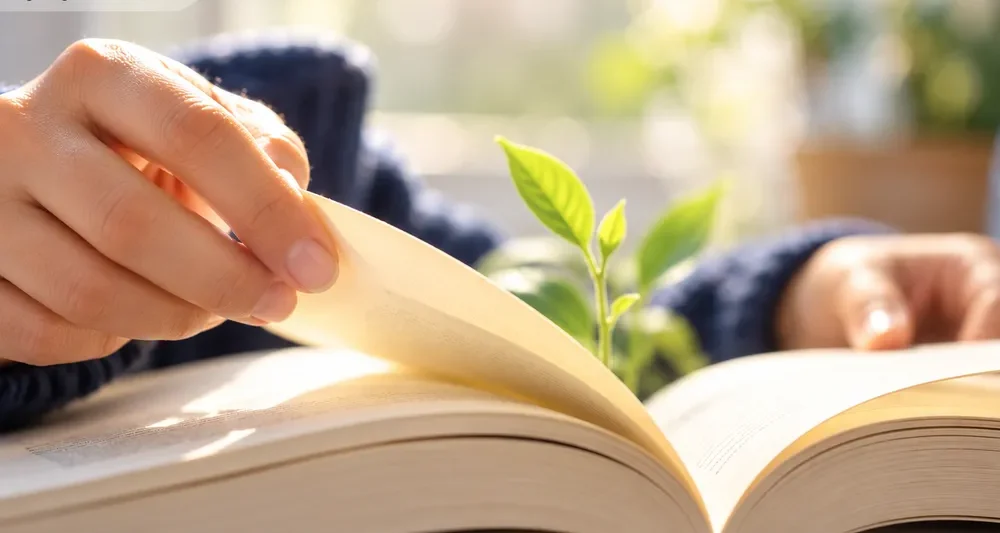 شروع دوباره و جوانه زدن امید پس از تغییرات سخت زندگی با مطالعه